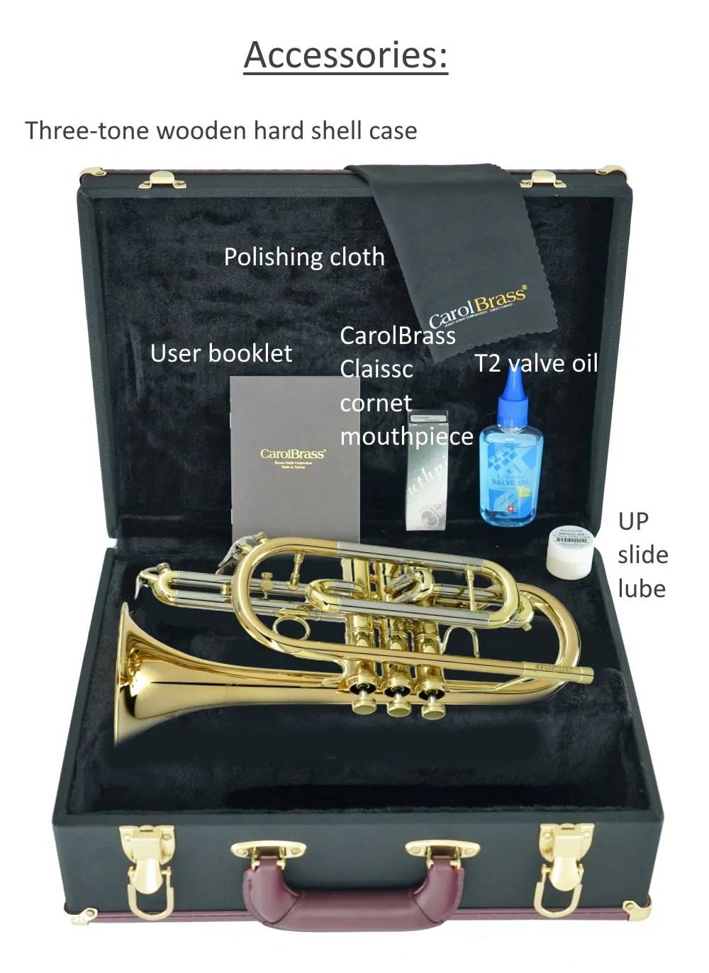 Cornet CCR-6880-GSS-Bb-L view